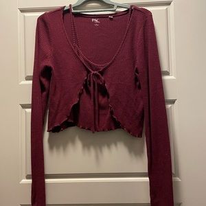 Long sleeve tank top combo shirt! PacSun size S